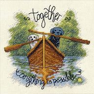 Dimensions Together Dogs #70-65208 Counted Cross Stitch Kit